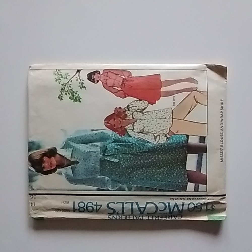 McCall's Original 1976 Pattern #4981